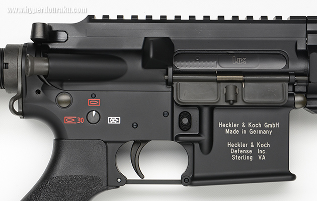 レシーバー右面