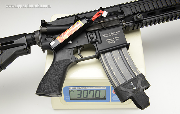 実測重量は3,070g