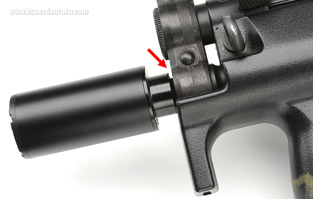 ACETECHのLIGHTER S 逆ネジ仕様を取り付ける