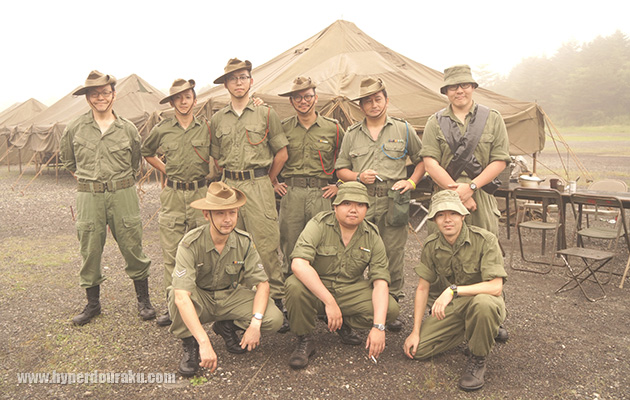 オーストラリア軍のご一行