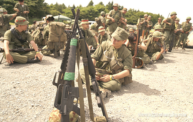 米海兵隊はM16A1