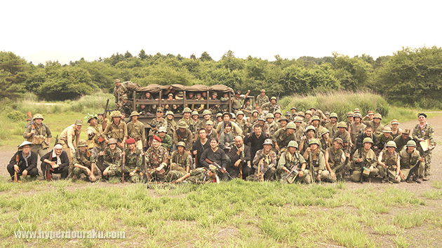 参加した将兵の皆さん