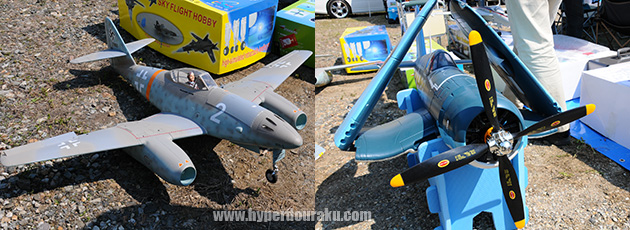 メッサーシュミットMe262、F4U コルセア