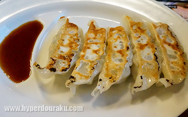 餃子を食べてきたぞ