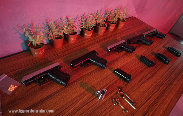 回収されたハーブや武器