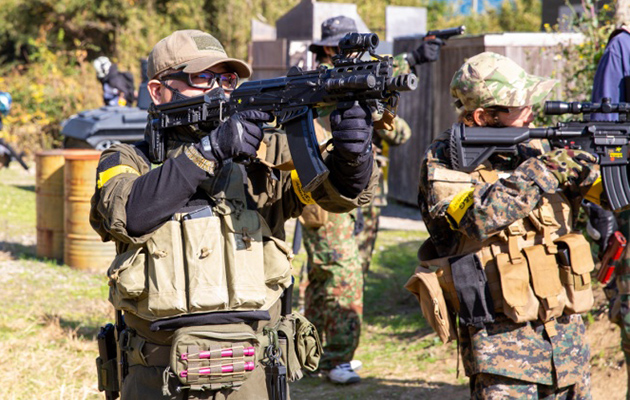 1日を通して激しい撃ち合い