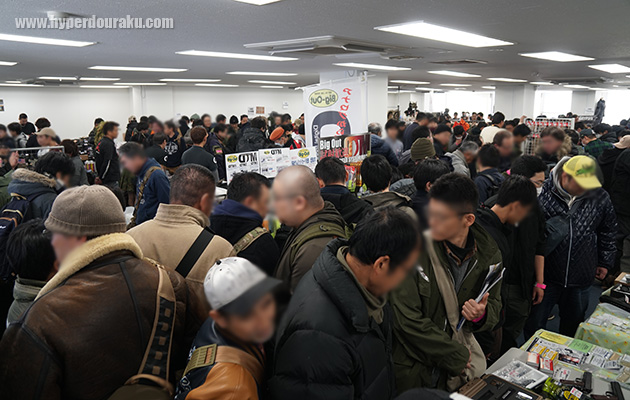 来場者が多くて