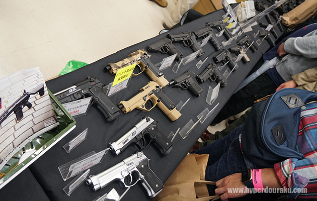 KSCブースではカスタムガン