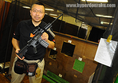 モンスターバリケードを使用したミニシューティングマッチとタクレット早撃ち大会