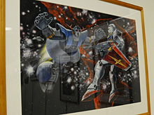 ガンダムとジオングの対決シーン