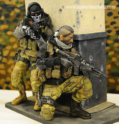 ゴーストとソープのフィギュア