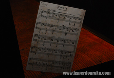 ベートーベンのピアノソナタ第14番、「月光」の楽譜