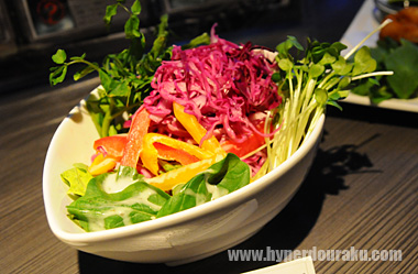 調合ハーブの完全回復サラダ