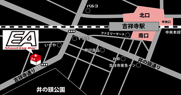 EA(エアー) 地図