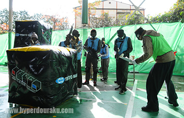 スタートエリアは3m×3m