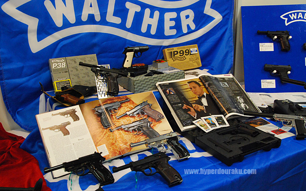 ワルサー社と提携して正式ライセンスモデル