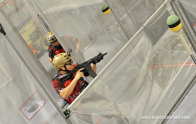 5つに分けられたセクション