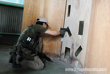 ハンドガンにトランジション