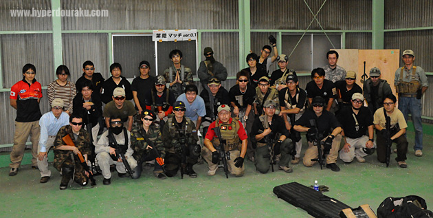 本日参加のシューターの皆様