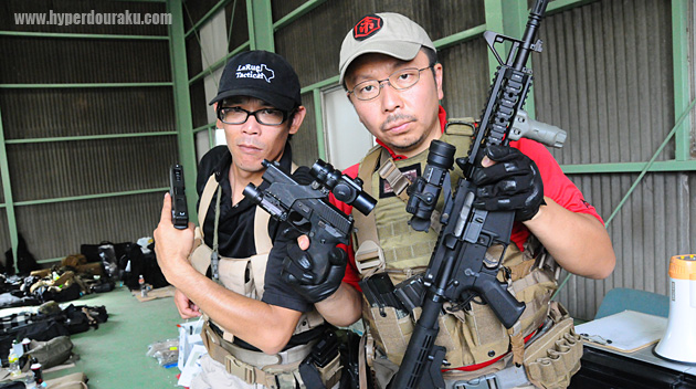 SATマガジン編集のテラさんと、戦うフォトグラファートモ長谷川さん