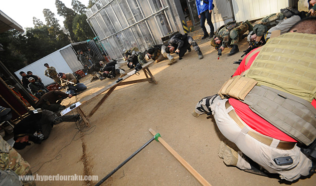 葉隠マッチは緊張感あふれるシューティングイベント