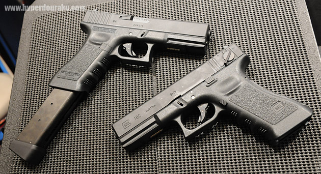 フルストロークでブローバック