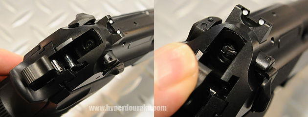 フロント、リアサイト デコック