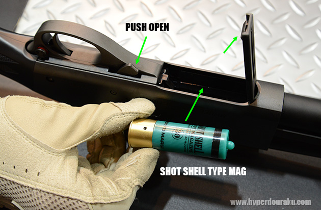 30発装填のショットシェル互換