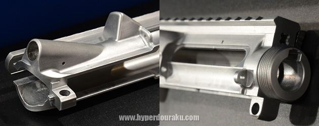 アッパーレシーバーのディティール