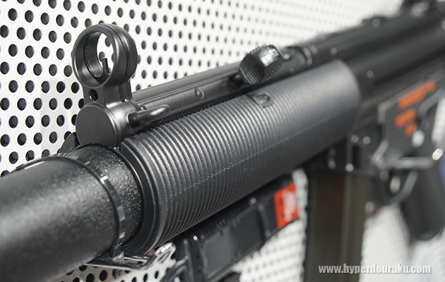 ハンドガードが円筒型