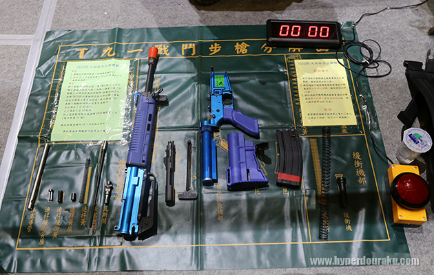 T91の教育用模擬銃