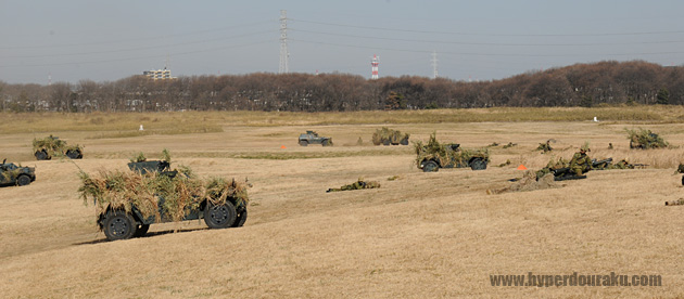 地上車両が一気に攻勢