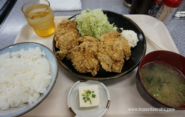 から揚げ定食