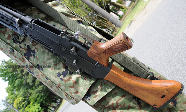 64式小銃　ストック周り