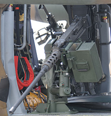 .50口径のM2重機関銃が装備