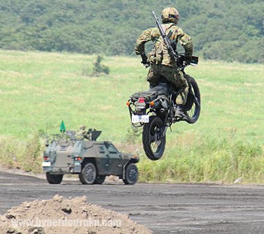 華麗なジャンプ