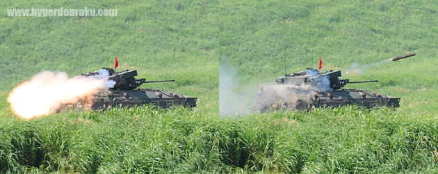 89式装甲戦闘車 79式対舟艇対戦車誘導弾発射装置