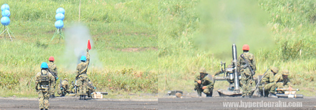 64式81mm迫撃砲 120mm迫撃砲 RT