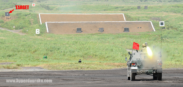 01式軽対戦車誘導弾(軽MAT) 軽装甲機動車