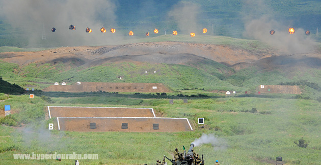 特科の同時弾着