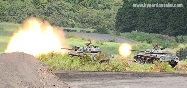 相当数の74式戦車が現役