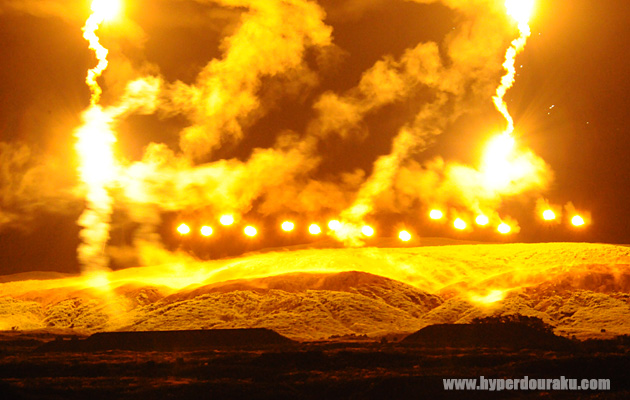 特科部隊による同時着弾射撃