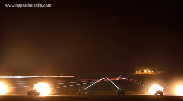 土曜の夜には夜間演習