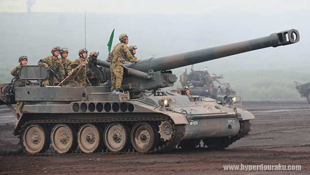 203mm自走りゅう弾砲