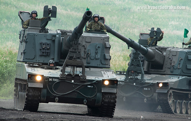 99式自走155mm榴弾砲