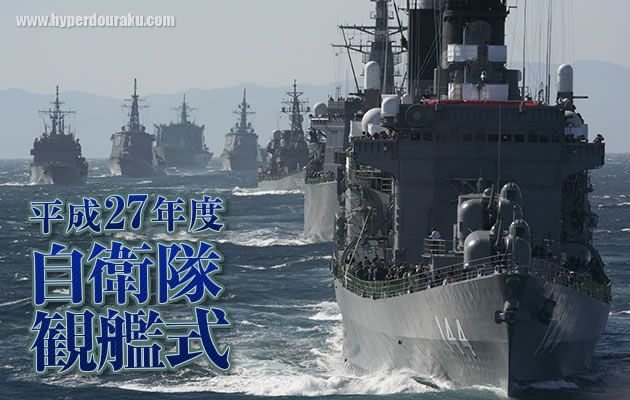 平成27年度 自衛隊観艦式