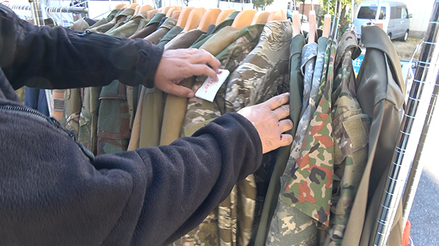 ウェア類も豊富