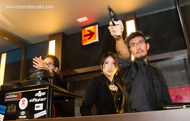 中村さんに特別に発砲許可