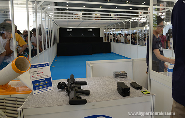 17mのシューティングレンジ