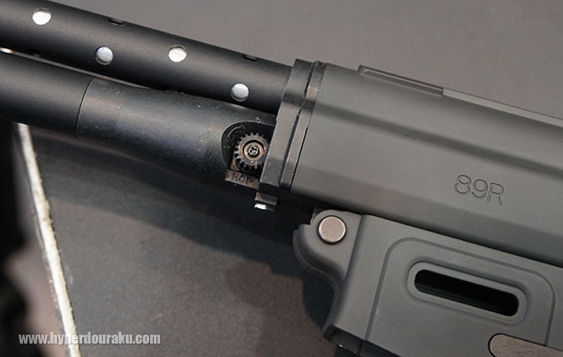 可変ホップの調節ダイヤル